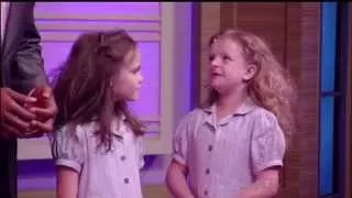 Four Matildas from Broadway's Matilda the Musical perform on Live with Kelly and Michael