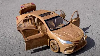 Wood Carving - Toyota Camry 2021 - Awesome Woodcraft