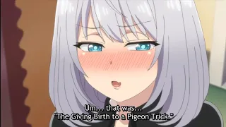 Senpai gave birth to a pigeon