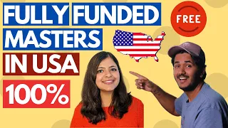 How To Get Full (100%) Masters in USA for Free! 100% Scholarship | Ft. Akriti |FREE Education in USA