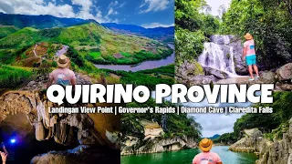 QUIRINO PROVINCE TOUR | Governor's Rapids River + Siitan River + Diamond Cave + Landingan View Point