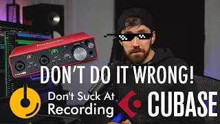 Set Up Your Audio Interface in Cubase!!! 6 Step Process