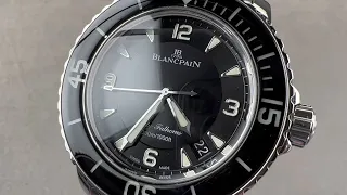 Blancpain Fifty Fathoms Automatique 5015-1130-71S Blancpain Watch Review