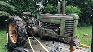 First Start of the John Deere A