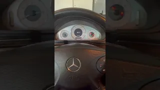 2004 E500 cold start stock exhaust W211 (M113)