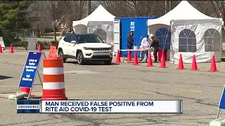 Man received false positive from Rite Aid COVID-19 test