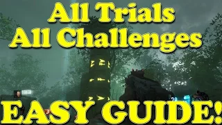 Zetsubou No Shima - All trials / challenges EASY guide!