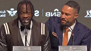 Deontay Wilder vs Joseph Parker • Full Press Conference & Face Off Video