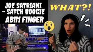 ABIM FINGER - Joe Satriani - Satch Boogie l REAKSI l REACTION l WOW, SO SUPERB!