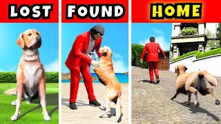 I Found MICHAEL'S DOG in GTA 5! (Secret)