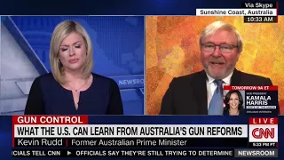 Kevin Rudd on 25 years of gun control reform in Australia since the Port Arthur Massacre