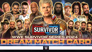 WWE Survivor Series 2024 - Dream Match Card [v2]