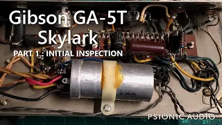 Gibson GA-5T Skylark | Part 1 : Initial Inspection