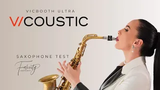 VicBooth Ultra @VICOUSTIC 🎷 test @Felicitysaxophonist #practicingsaxohone #homerecording