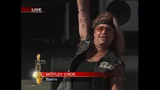 Mötley Crüe - Live 8 Canada 2005-07-02