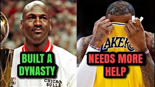 LeBron James EXPOSED FOR NEEDING MORE HELP