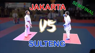 Deni Ardiansyah VS Alan Nuary – SEMIFINAL KUMITE -55kg PON KARATE 2016