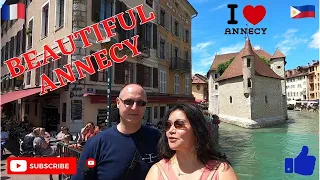 Annecy, La Venise des Alpes. One of the most beautifull city in France, Haute-Savoie. France.