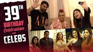 My Birthday Celebration with Celebrities 🥳❤️ | Makapa & Sunita 😍 | Karun Raman