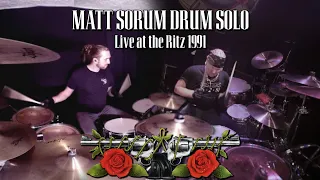 Guns N' Roses - Matt Sorum Drum Solo (Ritz 1991)