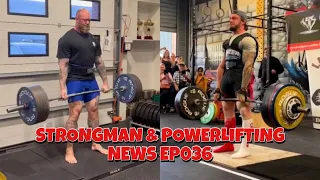 Hafthor Bjornsson | U80kg Deadlift World Record | Strongman & Powerlifting News ep036