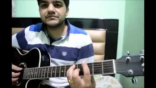 Hoshwalon ko khabar kya guitar lesson chords and rhythm