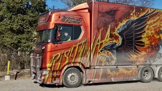 Scania S580 | Kuljetus Ristimaa "Firebird"