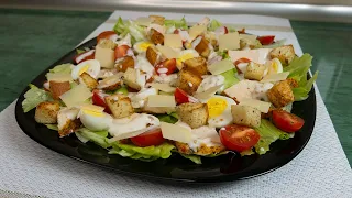 CAESAR Salad! Restaurant-Style Recipe