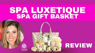SPA LUXETIQUE Spa Gift Basket Review