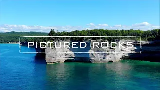 Pictured Rocks National Park, Grand Marais, Michigan | 4K Video