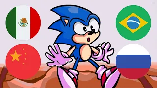 Sonic Falling in Sonic.EXE 2.0 but I edited it in different languages