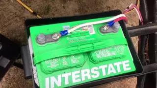 How The Hookup Or Connect A Battery To Your Camper or RV