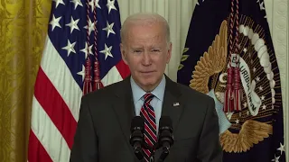 President Joe Biden addresses Monday's school shooting in Nashville, Tennessee.