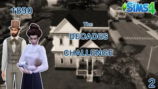 The Sims 4 Decades Challenge|| Episode 2: Having A Baby In 1890!