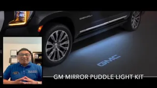 GM Mirror Puddle Light Kit for GMC /Chevrolet