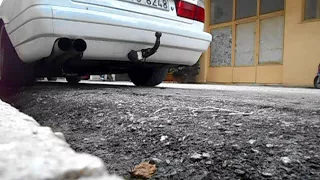 BMW E34 540i/6 cold start VERY LOUD!!!