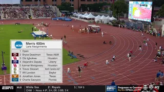 Men’s 400m - 2019 NCAA Outdoor Track and Field Championships