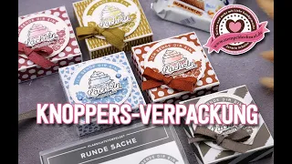 Knoppers-Verpackung basteln | Neue InColor Farben von Stampin' Up!