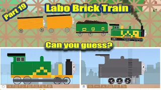 P. 19 Can You Guess, Who This Is?  Labo Brick Train Build Game, Thomas and Friends