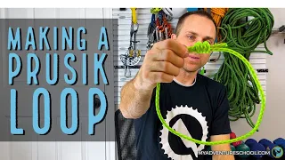 How to make a Prusik loop from accessory cord