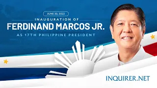 LIVE: Inauguration of Ferdinand Marcos Jr as 17th Philippine President