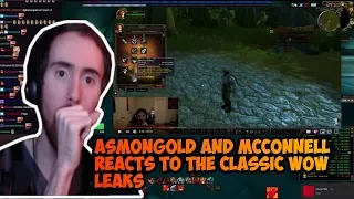 Asmongold and McconnellRet reacts to Esfands Classic wow leaks video.