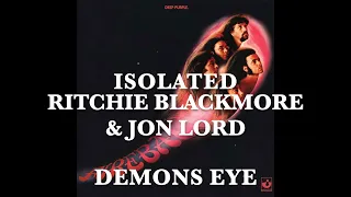 Deep Purple - Isolated - Ritchie Blackmore & Jon Lord - Demon's Eye