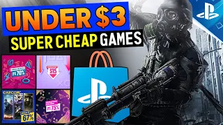 11 GREAT PSN Game Deals UNDER $3 Right Now - EXTREMELY CHEAP PS4 Games! (New PSN Sales 2023 Deals)