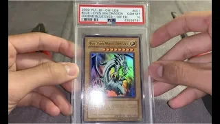 I cracked open my PSA 10 LOB 1st Edition Blue-Eyes White Dragon (North American) YuGiOh! Card