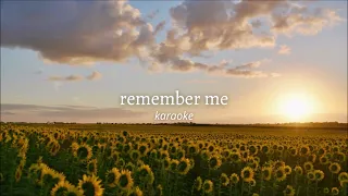 remember me - umi // karaoke higher key