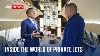 Is private jet use justified? The Climate Show with Tom Heap