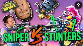 Lættis SNIPER vs STUNTERS game!! 🤣 Med Sondre, RobTheSir, R4SCAL og Broonstar