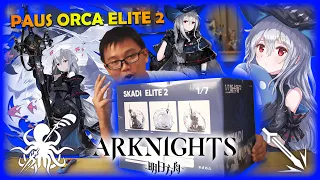 POE POE~ PAUS ORCA ELIT 2 ARKNIGHTS!! | UNBOXING 1/7 Scale SKADI ELITE 2 By Kotobukiya