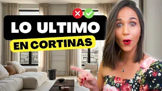 MEJORES TRUCOS PARA UNAS CORTINAS DE LUJO 😱 Diseño de Interiores Elegantes